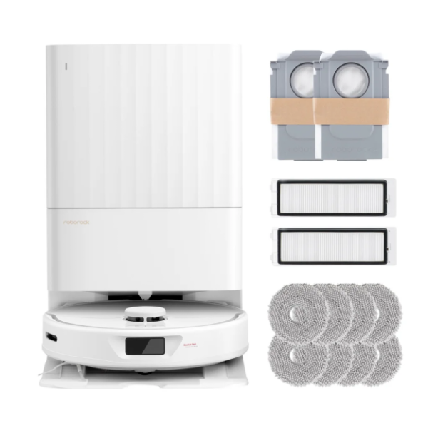 Robot Vacuum & Mop with Auto-Cleaning Dock
